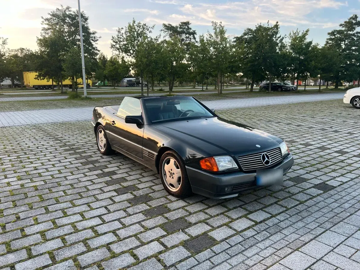 Gebraucht Mercedes SL500 324 PS (238 kW) 1991 Schwarz Cabrio
