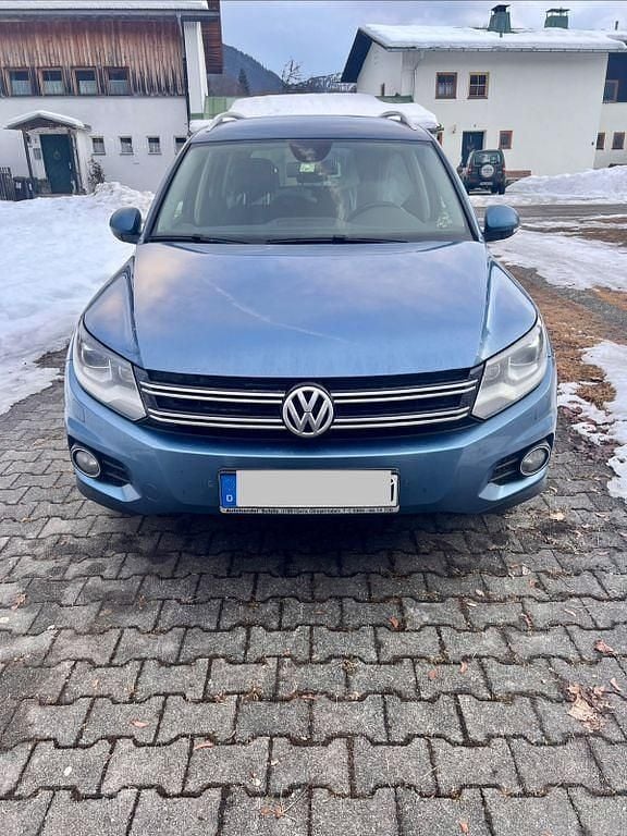 Blau Gebraucht 2014 VW Tiguan Cup SUV | 8.200 € (Guter Preis) - Bild 1/4