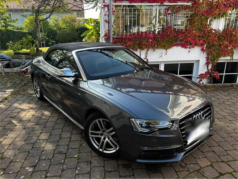 Grau Gebraucht 2016 Audi A5 Cabriolet S-Line Cabrio | 15.900 € (Superpreis) - Bild 1/4