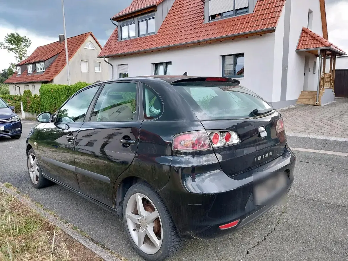 Gebraucht Seat Ibiza 86 PS (63 kW) 2007 Schwarz Kleinwagen