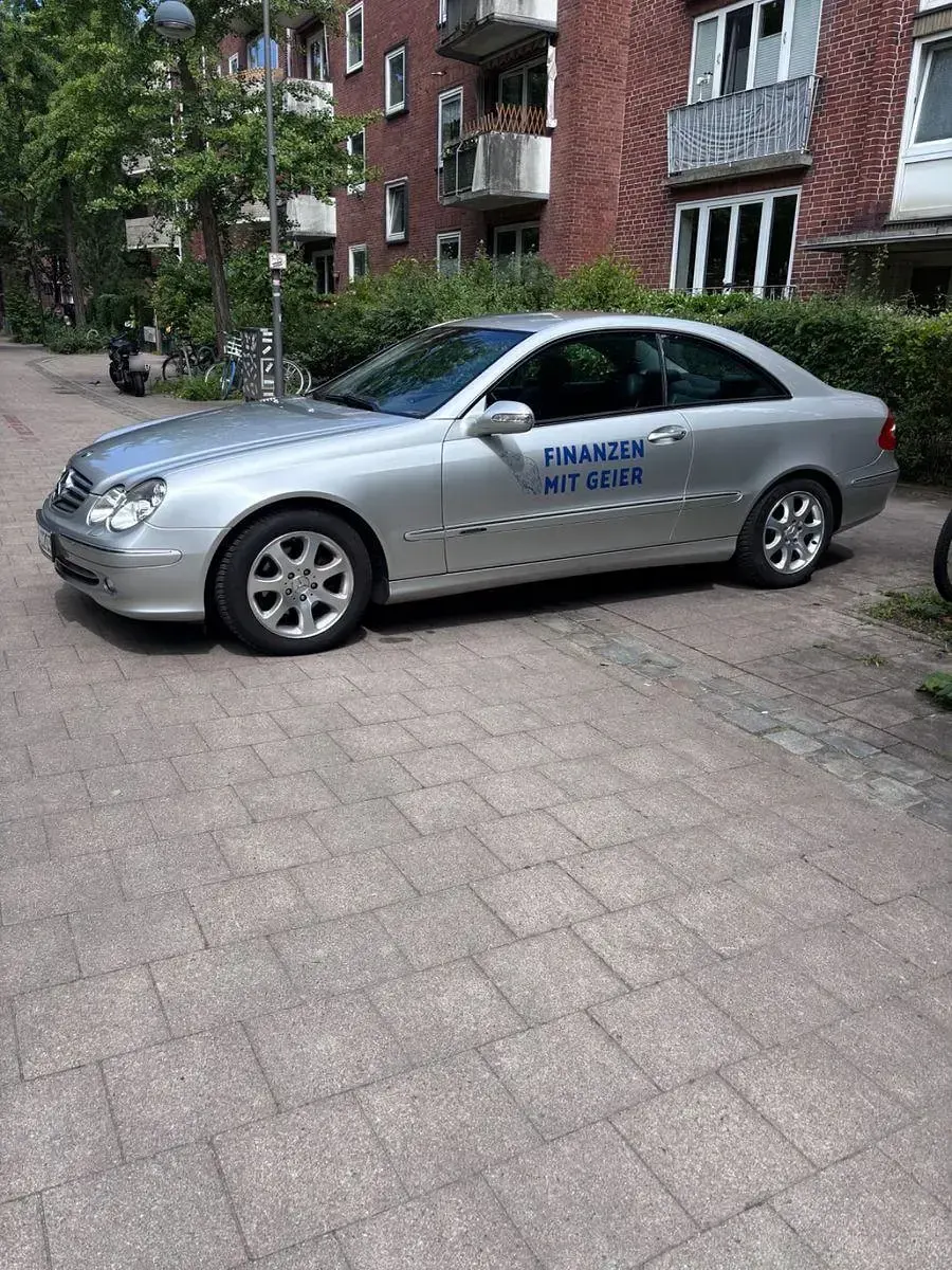 Gebraucht Mercedes CLK200 Elegance 163 PS (119 kW) 2002 Silber Coupé