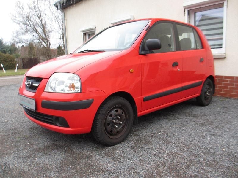 Rot Gebraucht 2007 Hyundai Atos Prime Kleinwagen | 700 € (Superpreis) - Bild 1/4