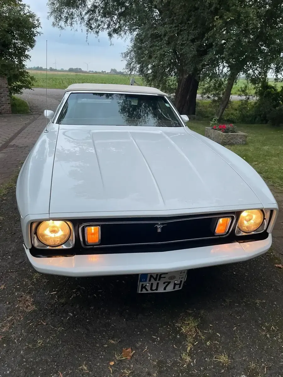 Gebraucht Ford Mustang 148 PS (108 kW) 1973 Weiß Cabrio