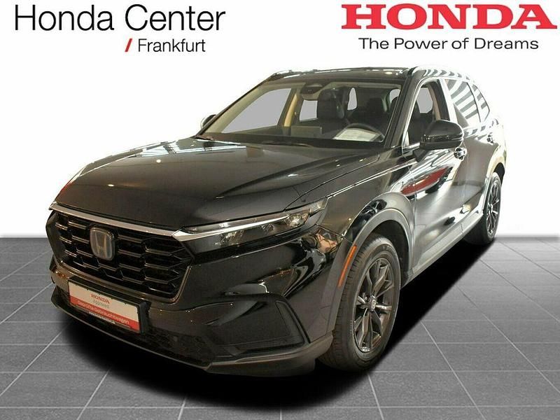 Crystal black p. (schwarz) Gebraucht 2024 Honda CR-V Elegance SUV | 37.890 € (Superpreis) - Bild 1/4