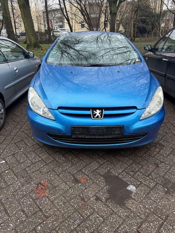 Blau Gebraucht 2005 Peugeot 307 CC Tendance Cabrio | 645 € (Superpreis) - Bild 1/4