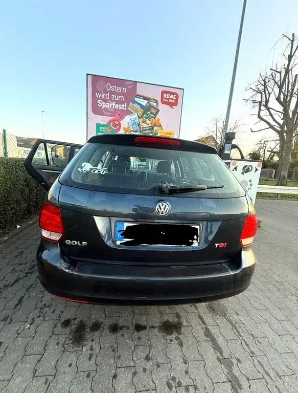 Usata VW Golf VI 105 CV (77 kW) 2009 Blu Utilitaria