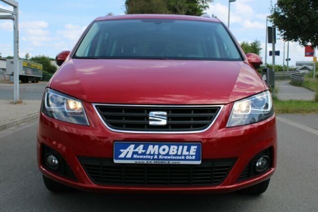 Gebraucht Seat Alhambra Crono Plus 184 PS (135 kW) 2016 Rot metallic Van / Kleinbus