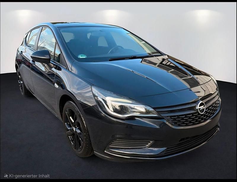 Gebraucht Opel Astra Selection 105 PS (77 kW) 2016 Schwarz Limousine
