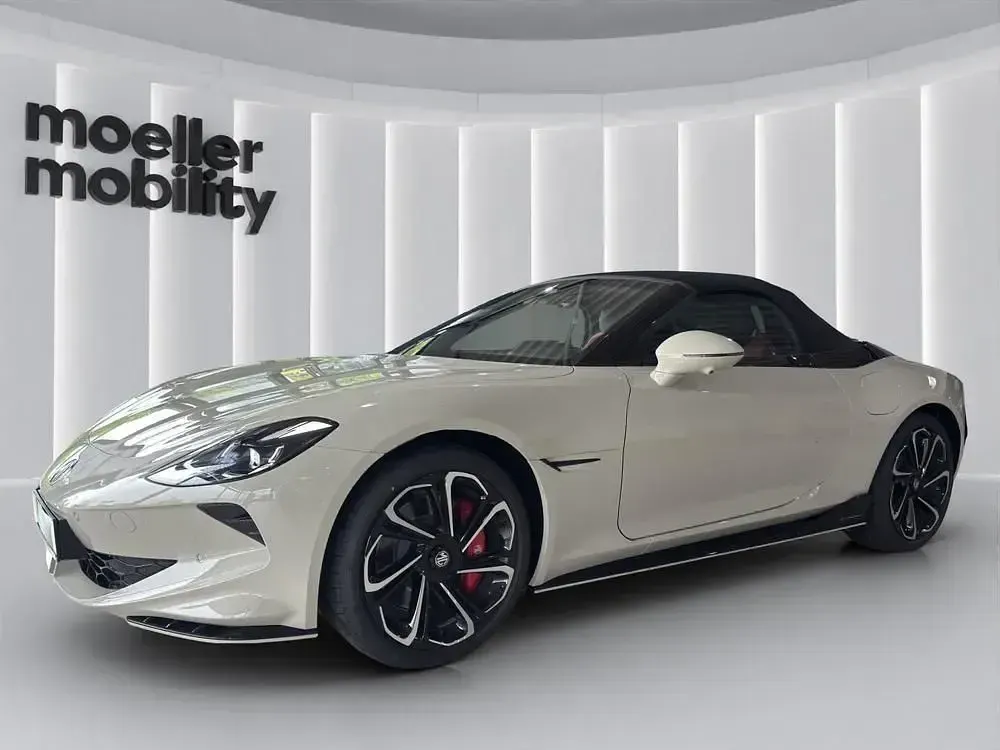 Nowe MG Cyberster 375 kW (510 KM) 2025 Czerwony Kabriolet