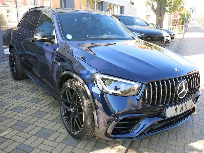 Gebraucht Mercedes GLC63 AMG AMG 476 PS (350 kW) 2021 Cavansitblau  metalliclack SUV