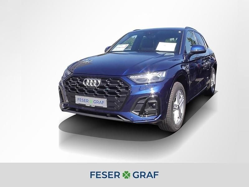 Navarrablau metallic Gebraucht 2024 Audi Q5 Ambiente SUV | 48.880 € (Fairer Preis) - Bild 1/4