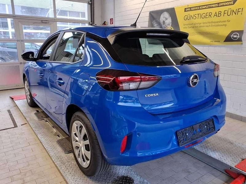 Gebraucht Opel Corsa Edition 101 PS (74 kW) 2021 Perl blau/voltaik blau Kleinwagen
