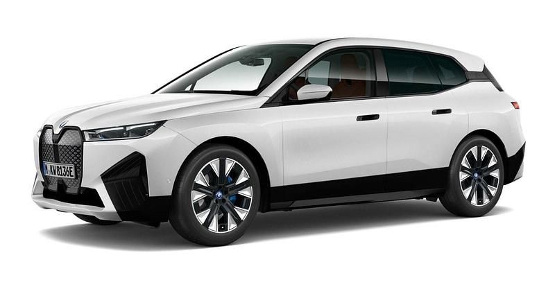 Weiß Gebraucht 2024 BMW iX SUV | 61.708 € (Teuer) - Bild 1/4