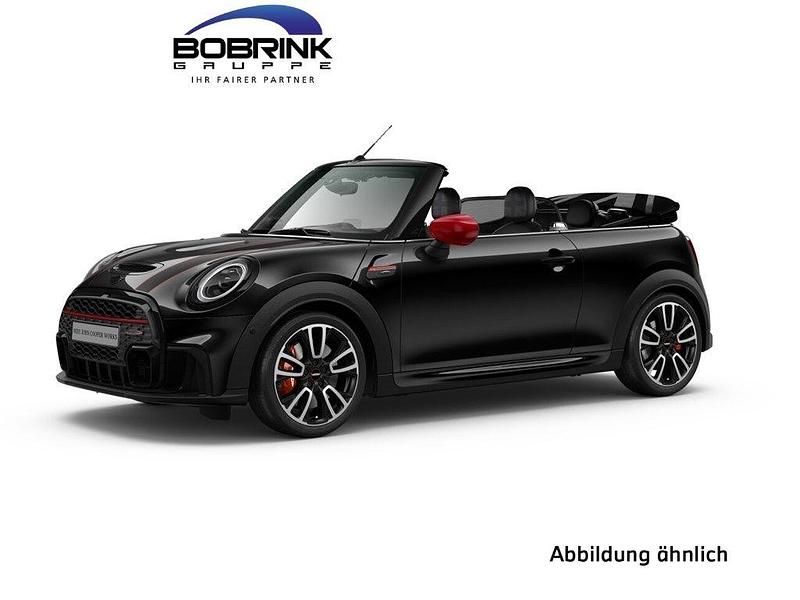 Schwarz Gebraucht 2023 Mini John Cooper Works Cabriolet Cabrio | 35.420 € (Fairer Preis) - Bild 1/4
