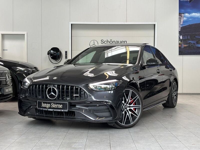 Lack graphitgrau Gebraucht 2024 Mercedes C43 AMG AMG Limousine | 67.980 € (Teuer) - Bild 1/4