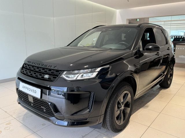 Santorini black (schwarz) Gebraucht 2022 Land Rover Discovery Sport R-Dynamic SUV | 32.900 € (Superpreis) - Bild 1/4