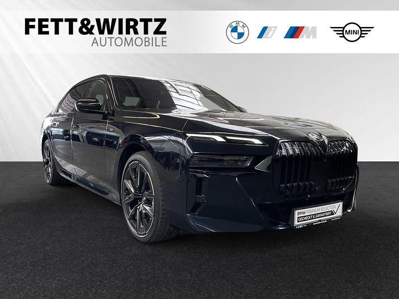 Schwarz Gebraucht 2023 BMW 740 M Sport Limousine | 84.800 € - Bild 1/3