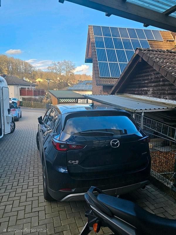 Gebraucht Mazda CX-5 Newground 150 PS (110 kW) 2023 Blau SUV