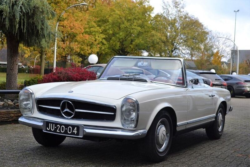 Gebraucht Mercedes 230 150 PS (110 kW) 1963 Weiß Cabrio