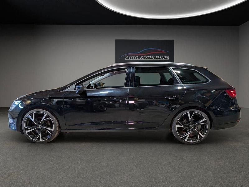 Second-hand Seat Leon ST FR 184 CP (135 kW) 2016 Negru Break