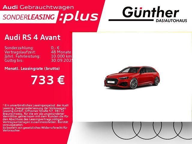 Progressivrot metallic Gebraucht 2024 Audi RS4 Ambiente Kombi | 77.989 € (Fairer Preis) - Bild 1/4
