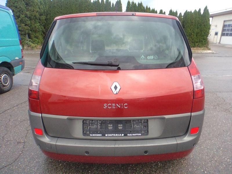 Gebraucht Renault Scénic II Dynamique 113 PS (83 kW) 2004 Rot Van / Kleinbus