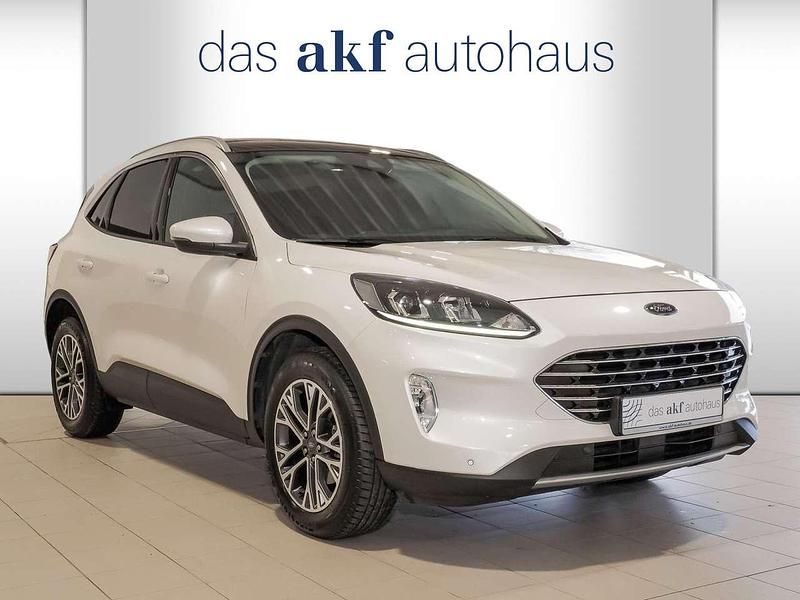 Gebraucht Ford Kuga Titanium 150 PS (110 kW) 2021 Arktisweiß (metallic) SUV