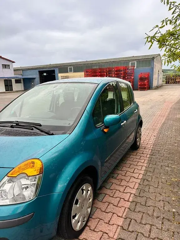 Brugt Renault Modus Expression 88 HK (64 kW) 2005 Blå MPV