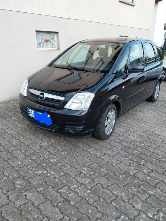 Schwarz Gebraucht 2006 Opel Meriva Edition Van / Kleinbus | 1.750 € (Guter Preis) - Bild 1/4