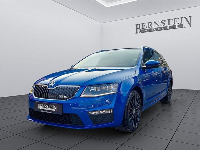 Gebraucht Skoda Octavia RS 184 PS (135 kW) 2015 Blau Kleinwagen