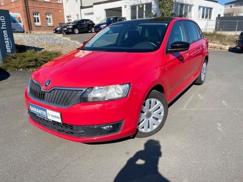 Rot Gebraucht 2015 Skoda Rapid Style Limousine | 7.490 € (Guter Preis) - Bild 1/4