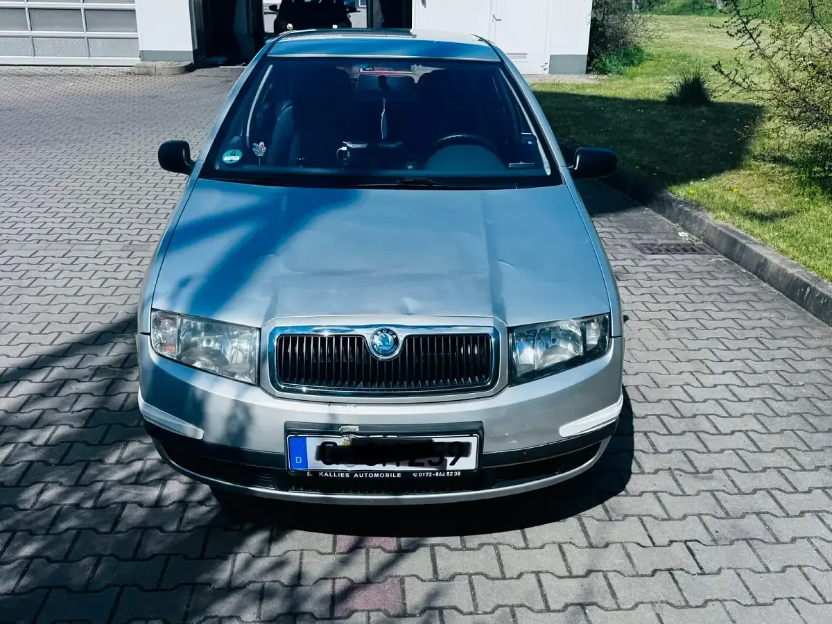 Gebraucht Skoda Fabia 60 PS (44 kW) 2002 Grün Limousine