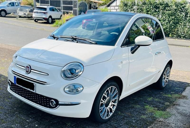Weiß Gebraucht 2021 Fiat 500 Star Kleinwagen | 13.400 € (Etwas zu teuer) - Bild 1/4