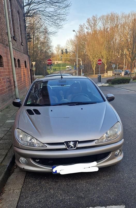 Gebraucht Peugeot 206 CC 2006 Silber Cabrio
