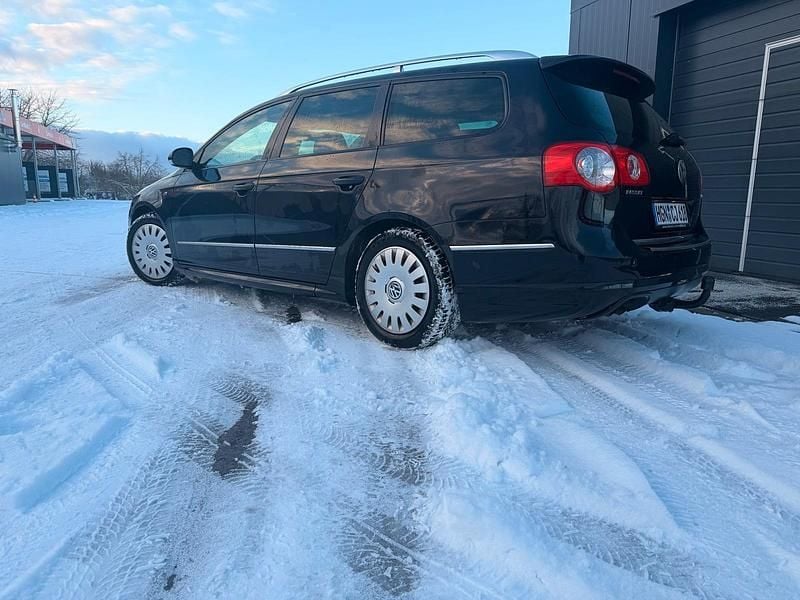 Gebraucht VW Passat R-line 140 PS (102 kW) 2008 Schwarz Kombi