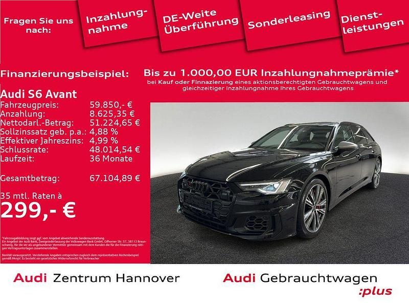 A2 brillantschwarz Gebraucht 2024 Audi S6 Basis Kombi | 59.850 € (Superpreis) - Bild 1/4