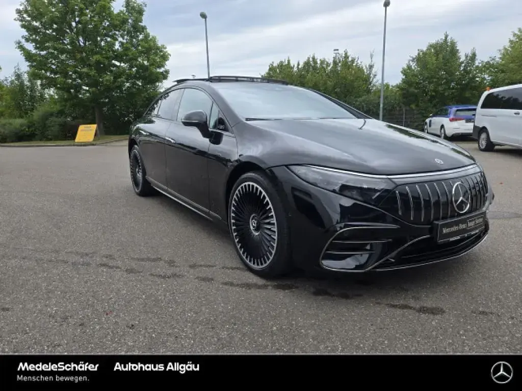 Gebraucht Mercedes EQS 53 AMG AMG 483 kW (658 PS) 2024 Lack obsidianschwarz (metallic) Kleinwagen