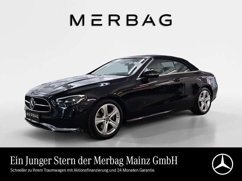 Gebraucht Mercedes E200 197 PS (144 kW) 2021 Metalliclack obsidianschwarz Cabrio