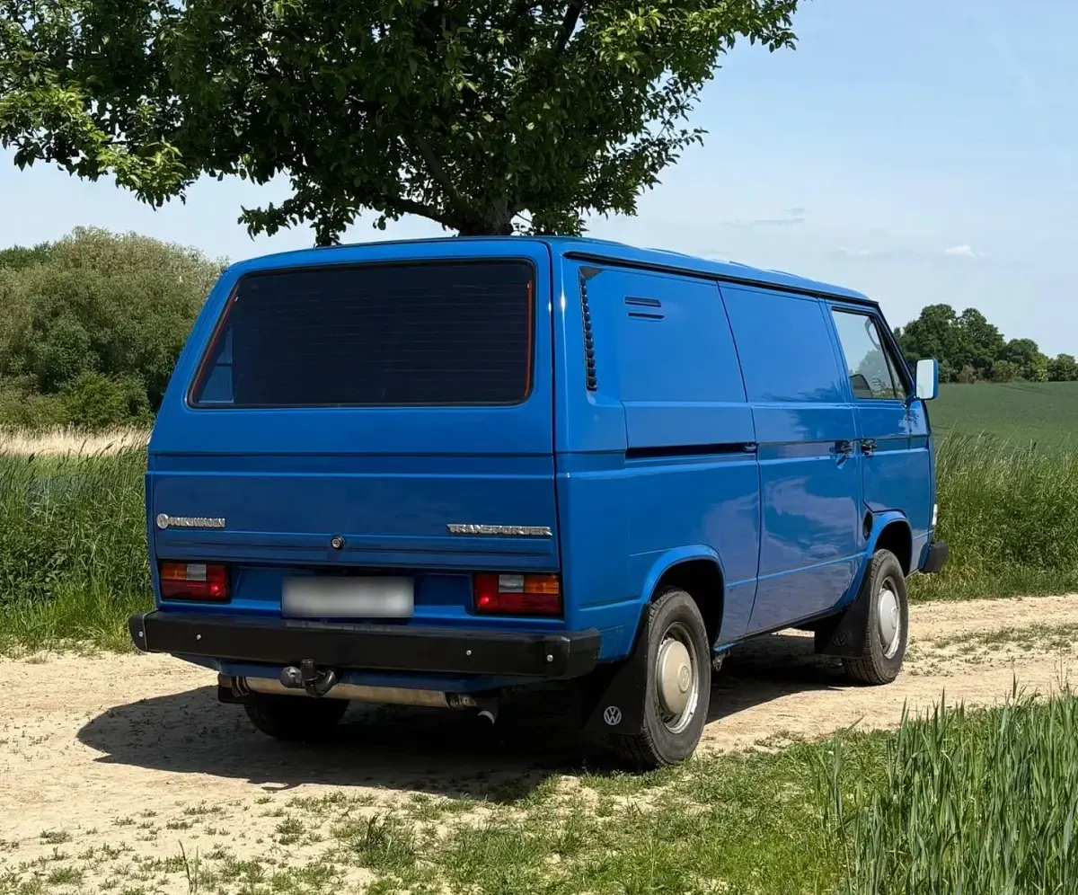 Gebraucht VW Transporter 69 PS (50 kW) 1988 Blau Van