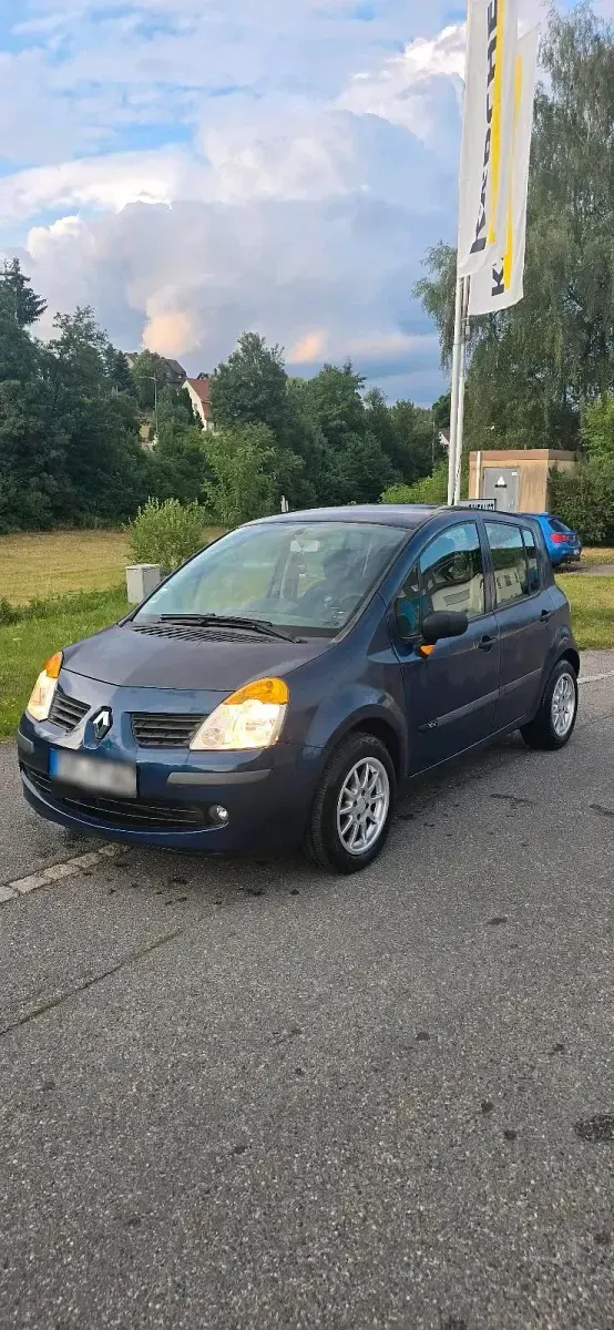 Gebraucht Renault Modus 70 PS (51 kW) 2004 Blau Van / Kleinbus