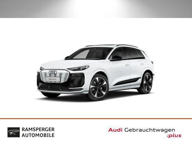 Weiß (gletscherweiß metallic) Gebraucht 2025 Audi Q6 e-tron Comfort SUV | 88.880 € (Etwas zu teuer) - Bild 1/3