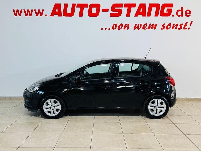 Gebraucht Opel Corsa Edition 90 PS (66 kW) 2016 Schwarz Kleinwagen