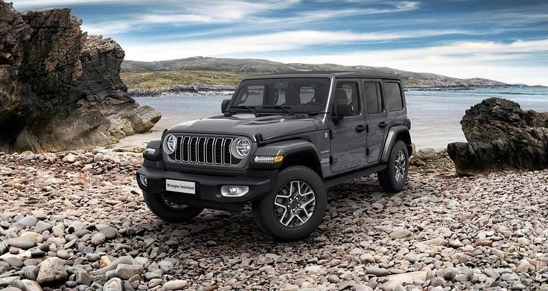 Granite crystal (pau) Neu 2025 Jeep Wrangler Sahara SUV | 66.679 € (Fairer Preis) - Bild 1/4