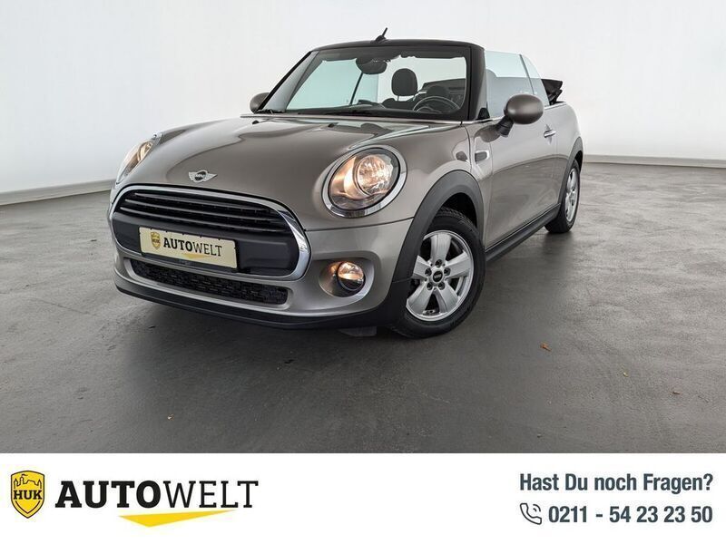 Silber Gebraucht 2016 Mini One Cabriolet Cabrio | 13.460 € (Fairer Preis) - Bild 1/4