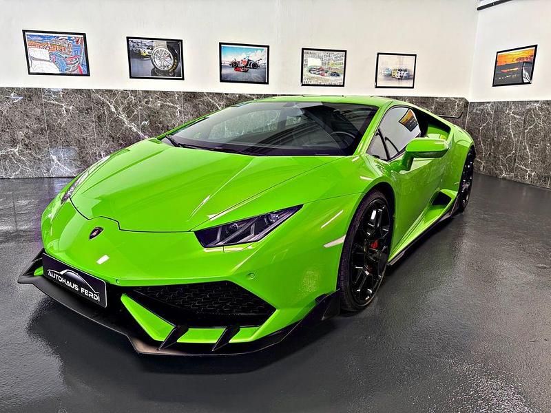 Gebraucht Lamborghini Huracán 610 PS (448 kW) 2015 Grün Coupé