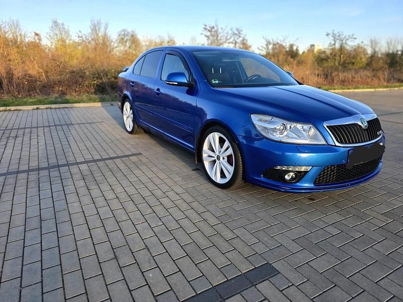 Gebraucht Skoda Octavia vRS 200 PS (147 kW) 2012 Blau Limousine