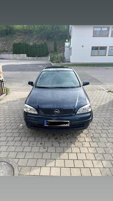 Usata Opel Astra 75 CV (55 kW) 2002 Blu Utilitaria
