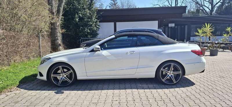 Weiß Gebraucht 2014 Mercedes E250 Cabrio | 19.999 € (Fairer Preis) - Bild 1/4