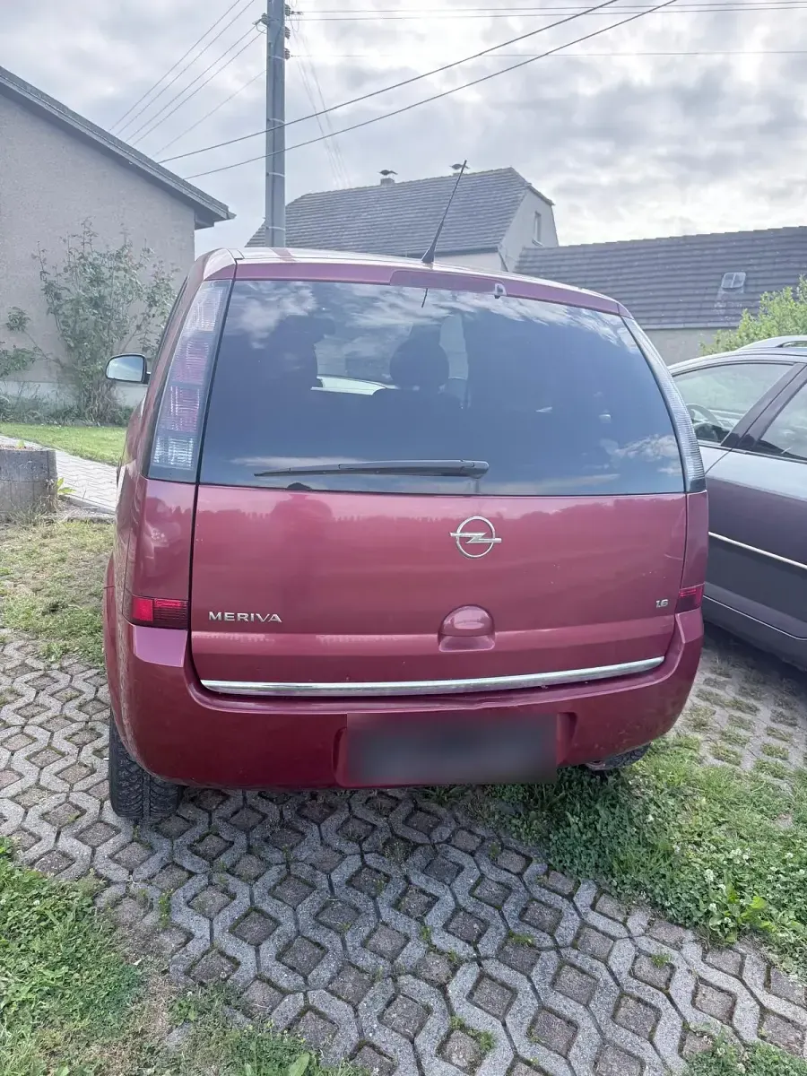 Gebraucht Opel Meriva 105 PS (77 kW) 2006 Rot Van / Kleinbus