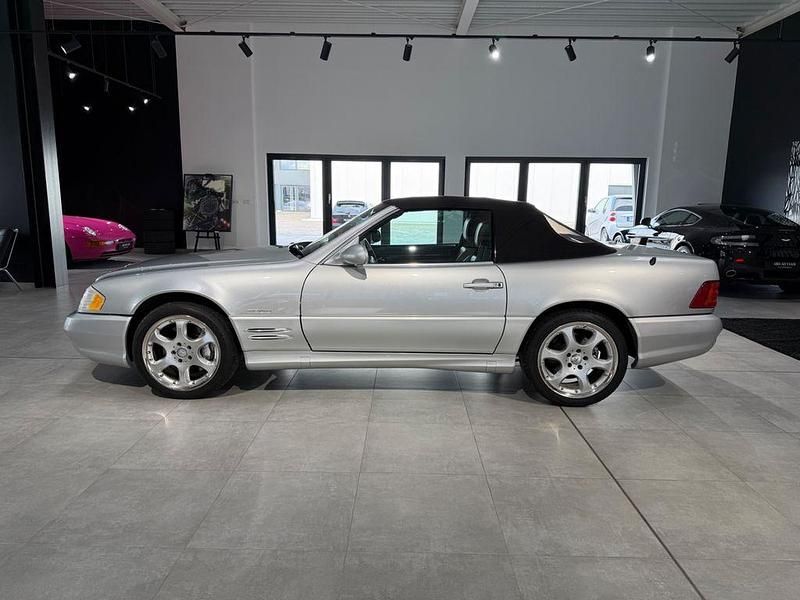 Gebraucht Mercedes SL500 AMG 306 PS (225 kW) 2001 Silber Cabrio